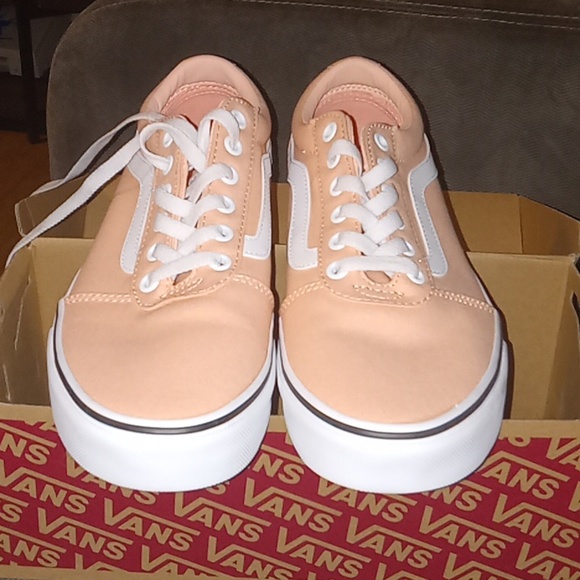 Vans Shoes - Vans ward  Canvas Tropical peach